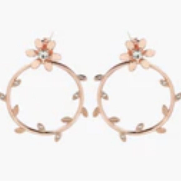 Puravida rose gold earrings - Picture 1 of 3